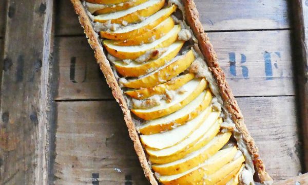 Tarte aux pommes et à la châtaigne