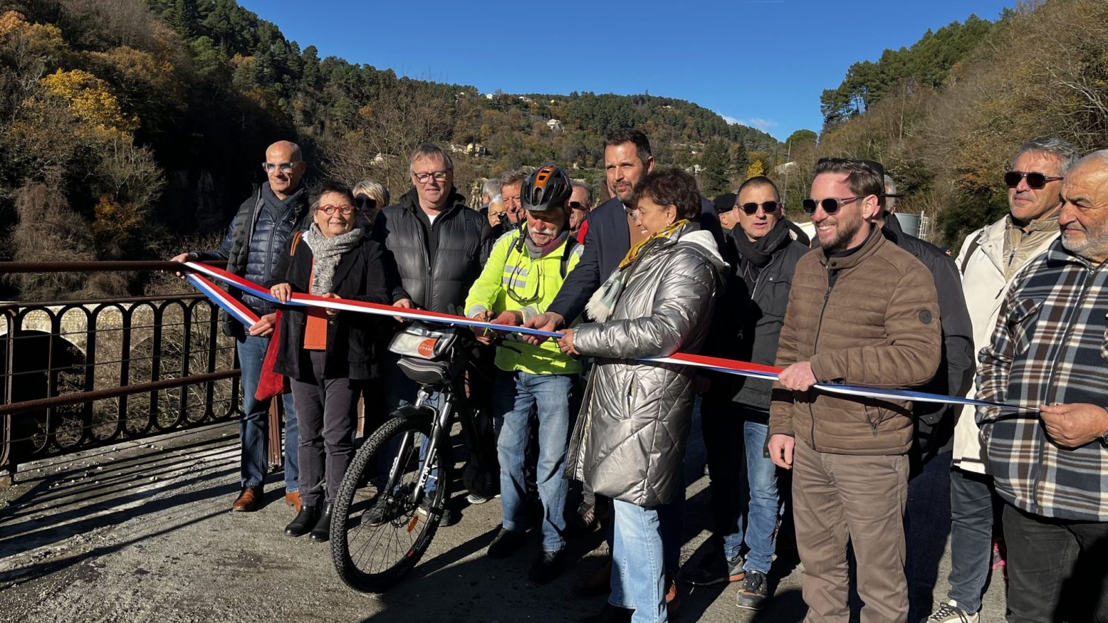 Inauguration d’un nouveau tronçon de la Via Ardèche