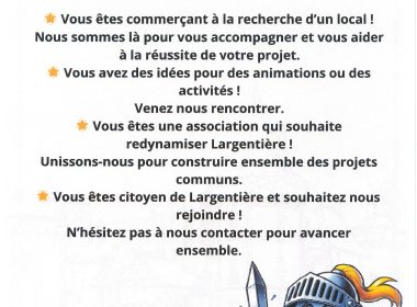 Largentière c’est vous
