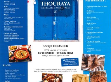 Commerce de spécialités orientales – Thouraya