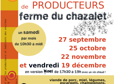 Le petit marché de producteurs en version automne