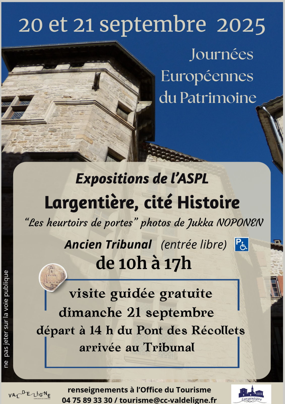 Journées européennes du Patrimoine: Exposition « Largentière, Mille ans d’Histoire »_Largentière