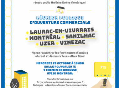 Réunion publique  – La fibre est là