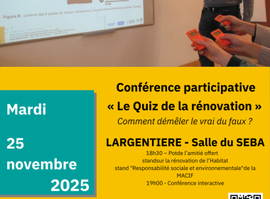 Conférence participative – Le Quiz de la rénovation