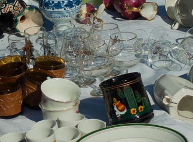 Brocante au château de Montréal
