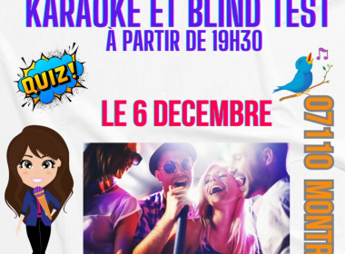 Soirée Karaoké et Blind Test au Bistrot du Platane