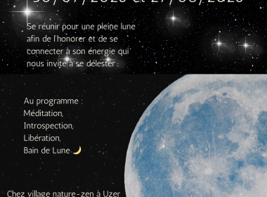 Cercle de pleine lune