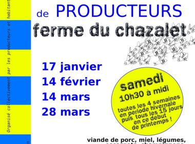 Marché de producteurs version hiver
