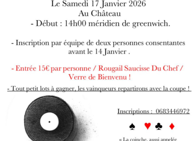 Tournoi de coinche à Joannas