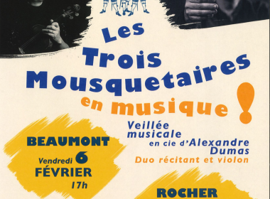 Labeaume en musiques : Les 3 mousquetaires en musique!