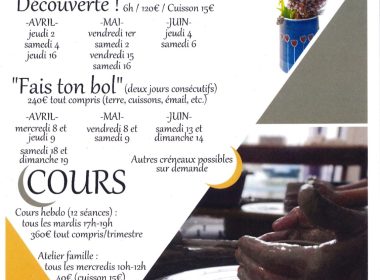 Stages de poterie