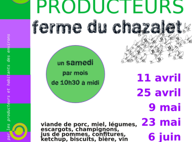 Marché de producteurs version printemps