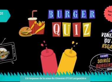 Burger quiz au Hop on Bar
