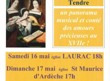 Apéritif musical : « La Carte de Tendre »