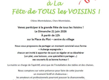 Fête de tous les voisins à Montréal
