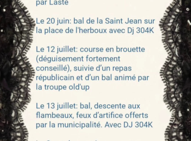 Fête Nationale : Bal, deccente aux flambeaux et feux d&rsquo;artifices