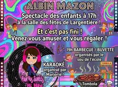 Kermesse école Albin Mazon