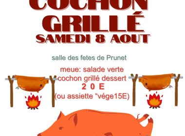 Soirée cochon grillé