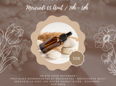 VOYAGE SENSORIEL FÉMININ – UN ÉTÉ POUR RAYONNER !