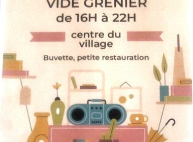Vide grenier à Laurac