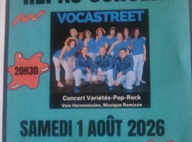 Repas concert : Vocastreet