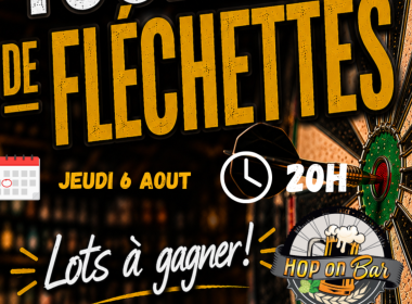 Tournoi de Fléchette au Hop On Bar