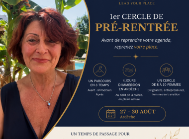 Cercle de pré rentrée