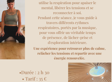 SÉANCE DE BREATHWORK