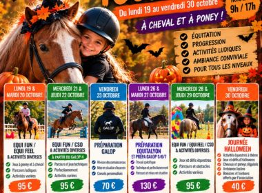 Halloween Party à l&rsquo;écurie des Lauzières